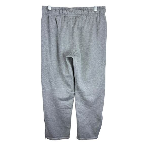 Nike Gray Therma-Fit Drawstring Elastic Waist Straight Leg Sweatpants Size L - Picture 2 of 9